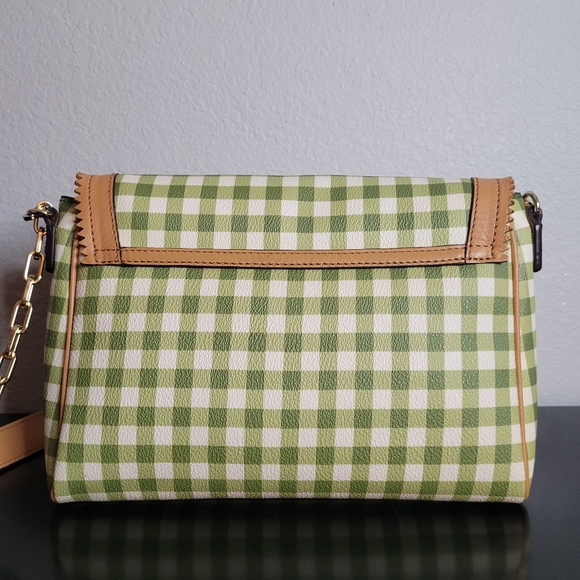 Tory Burch Kerrington Gingham Crossbody Bag - Picture 3 of 15